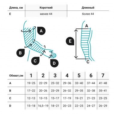 VENOTEKS 9651-004 Компрессионный рукав VENOTEKS Лимфологический (Lympho) 2 класс компрессии, бежевый