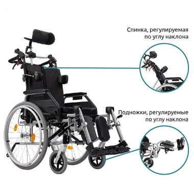 ORTONICA 12793-010 Кресло-коляска для инвалидов Comfort 400