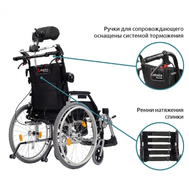 ORTONICA 12793-010 Кресло-коляска для инвалидов Comfort 400