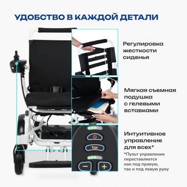 АРМЕД 12115-001 Кресло-коляска для инвалидов Армед JRWD602K