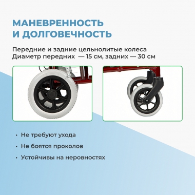 ORTONICA 11836-001 Кресло-коляска для инвалидов Escort 600