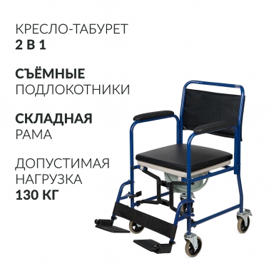 АРМЕД 12825-001 Кресло-туалет для инвалидов Армед KR 009B