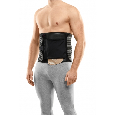 medi K202 - XS Бандаж абдоминальный послеоперационный protect.Stoma support с отверстием для стомы