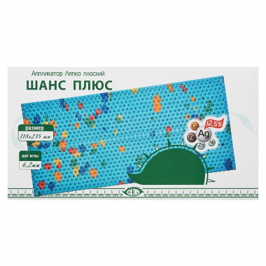 ЛЯПКО 10104-001 Акупунктурный массажный коврик ЛЯПКО Ш62  
