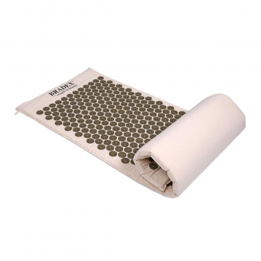 BRADEX 10574-001 Массажный коврик для массажа BRADEX НИРВАНА, бежевый