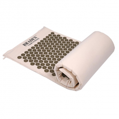 BRADEX 10574-001 Массажный коврик для массажа BRADEX НИРВАНА, бежевый