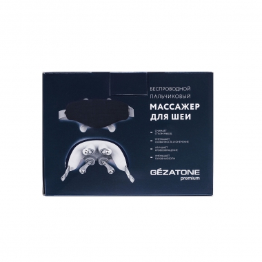 GEZATONE 12472-001 Массажер для шеи GEZATONE AMG405, серый
