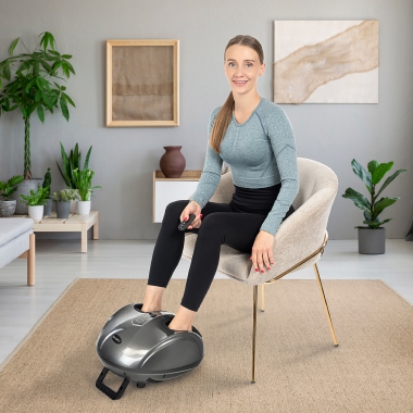 BRADEX 12021-001 Массажер BRADEX ФУДЖИ, серый