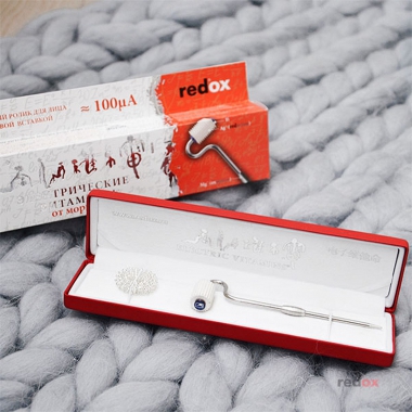 РЕДОКС 7954-001 Ролик доктора redox серебряный с магниевой вставкой