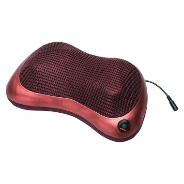 BRADEX 10450-001 Массажная подушка для массажа BRADEX ШЕЯ, ПЛЕЧИ, СПИНА, коричневая
