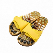 CASADA 8595-003 Массажные тапочки CASADA STEP-STONES, желтые
