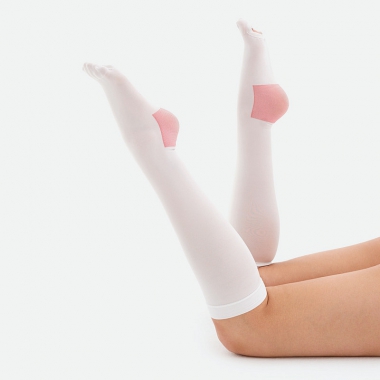 VENOTEKS 3154-002 Компрессионные гольфы VENOTEKS Госпитальный ТРОМБО18 (Hospital THROMBO18) 1 класс компрессии, открытый мыс, белые