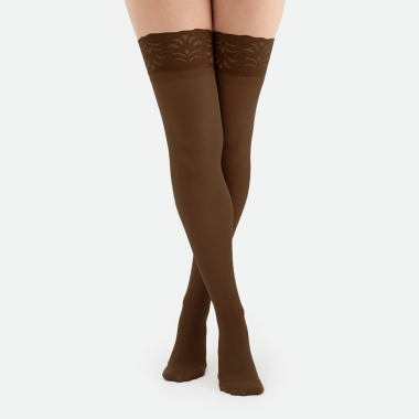 VENOTEKS 11421-001 Компрессионные чулки VENOTEKS Комфорт (Comfort) 1 класс компрессии, шоколад