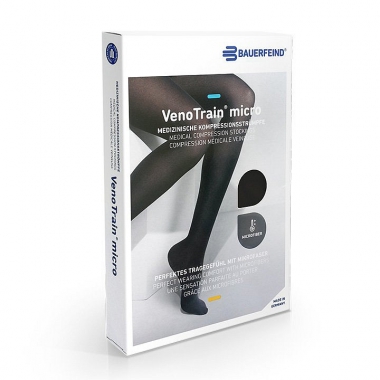 BAUERFEIND 3178-010 Компрессионные колготки BAUERFEIND VenoTrain micro 1 класс компрессии, черные