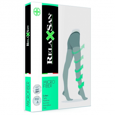 RELAXSAN 11083-003 Компрессионные колготки RELAXSAN Collant 140 Micro 1 класс компрессии, черные