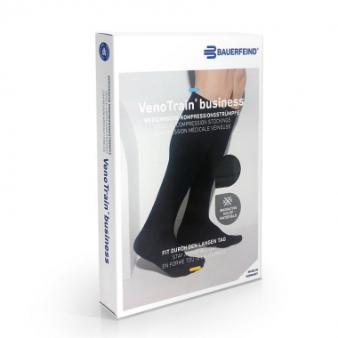 BAUERFEIND 3126-004 Компрессионные гольфы BAUERFEIND VenoTrain business 2 класс компрессии, черные