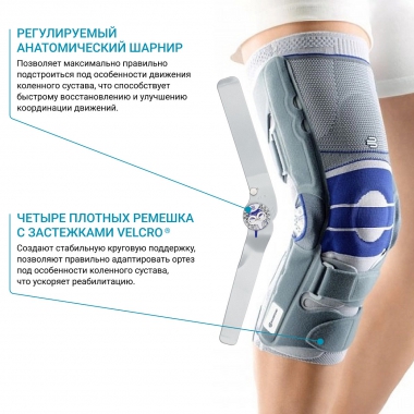 BAUERFEIND 1906-015 Ортез на коленный сустав BAUERFEIND SofTec Genu