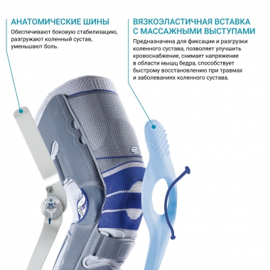 BAUERFEIND 1906-015 Ортез на коленный сустав BAUERFEIND SofTec Genu
