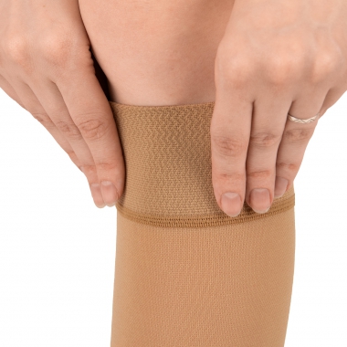 BAUERFEIND 3128-009 Компрессионные гольфы BAUERFEIND VenoTrain micro 2 класс компрессии, открытый мыс, карамель