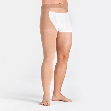 VENOTEKS 9134-024 Компрессионный моночулок VENOTEKS Медицинский (Medical) 2 класс компрессии, открытый мыс, бежевый