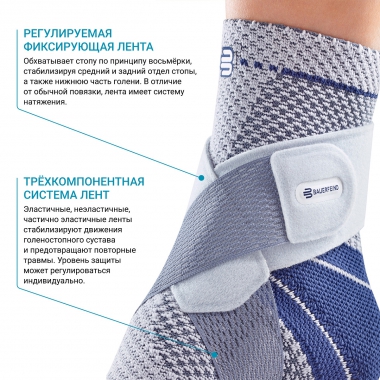 BAUERFEIND 9565-013 Ортез на голеностопный сустав BAUERFEIND MalleoTrain S 8 поколение