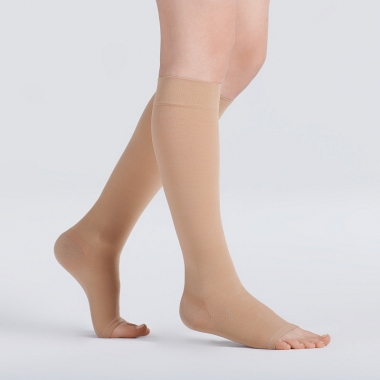 VENOTEKS 9113-012 Компрессионные гольфы VENOTEKS Медицинский (Medical) 3 класс компрессии, открытый мыс, бежевые