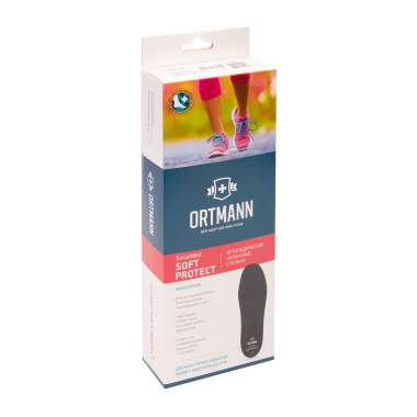 ORTMANN 10060-002 Ортопедические стельки при пяточной шпоре и натоптышах ORTMANN Soft protect