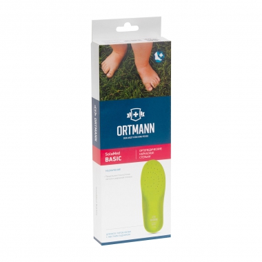 ORTMANN 3943-001 Детские ортопедические стельки для профилактики плоскостопия ORTMANN Basic