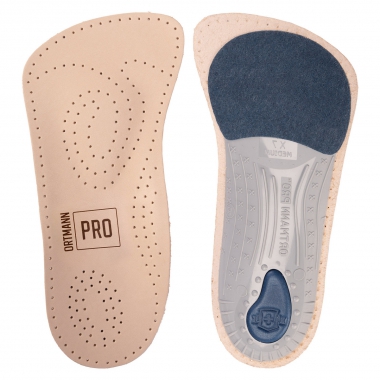 ORTMANN PRO 10878-001 Индивидуальные ортопедические кожаные полустельки для модельной обуви ORTMANN PRO Leather Short