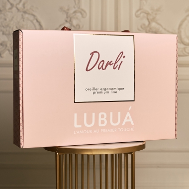 LUBUA 10012-001 Подушка эргономичная LUBUA Darli П501, лиловая