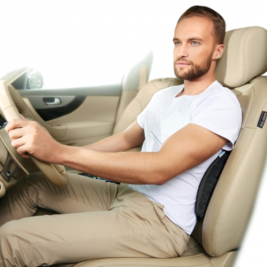 TRELAX 3585-001 Подушка ортопедическая TRELAX Autoback П12, черная