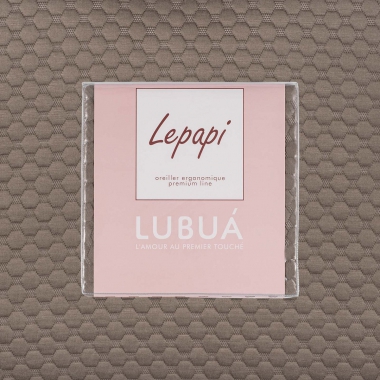 LUBUA 10019-001 Наволочка Для сна LUBUA Lеpapi НП503, мокко