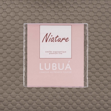 LUBUA 10017-001 Наволочка Для сна LUBUA Niature НП502, мокко
