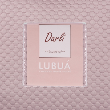 LUBUA 10009-001 Наволочка Для сна LUBUA Darli НП501, лиловая