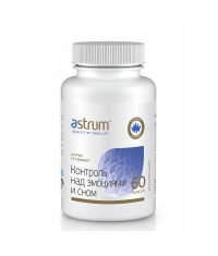 ASTRUM 10542-001 Комплекс витаминов группы B Аструм СР Комфорт (Astrum SR-Comfort) контроль над эмоциями и сном, 60 капсул