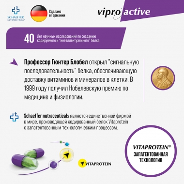 VIPROACTIVE 11443-001 Витамины для облегчения симптомов простуды и ОРВИ  VIPROACTIVE Antivir, капс. 60 шт.