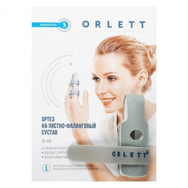 ORLETT 3322-003 Ортез пястно-фаланговый ORLETT FG-100 пластиковый